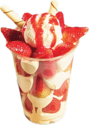 Fresas con crema y helado, Mi Mango Armenia