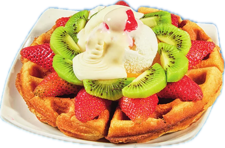 Waffle de la casa, Mi Mango Armenia